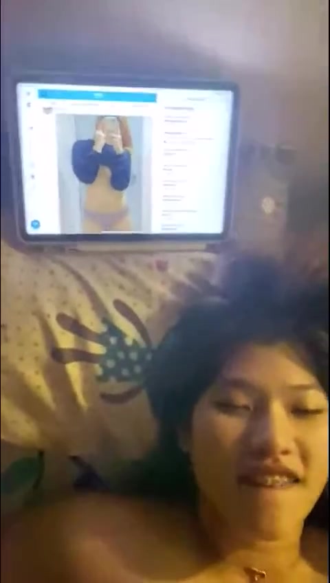 คลิปเด็ด สาวหน้าหมวย เปิดคลิปตัวเองโดนเย็ดไปด้วย เย็ดจริงไปด้วย 2